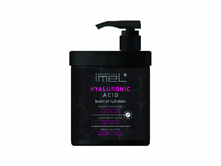 Маска для сухого і пошкодженого волосся Imel Hyaluronic Acid Mask