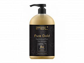 Питательный шампунь для всех типов волос Imel Pure Gold Shampoo