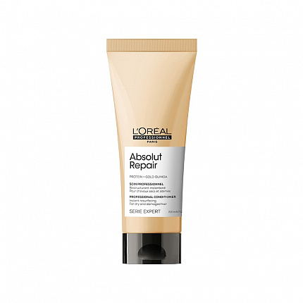 Кондиціонер для інтенсивного відновлення пошкодженого волосся L'оreal Professionnel Serie Expert Absolut Repair Gold Quinoa+Protein 