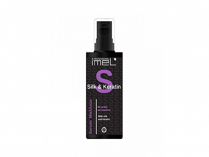 Зволожуюча сироватка для сухого і пошкодженого волосся Imel Silk & Keratin Serum
